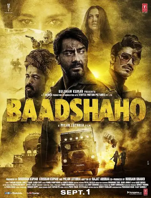 Baadshaho (2017) Bollywood Hindi Full Movie HD ESub Movies4U