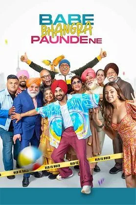 Babe Bhangra Paunde Ne 2022 Punjabi Full Movie PreDvD Movies4U