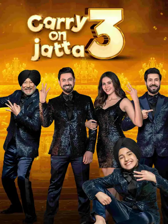 Carry on Jatta 3 (2023) Punjabi Full Movie HD ESub Movies4U