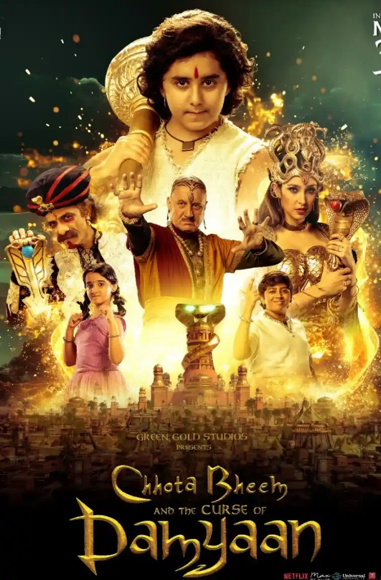 Chhota Bheem and the Curse of Damyaan 2024 Hindi Movie HD ESub Movies4U