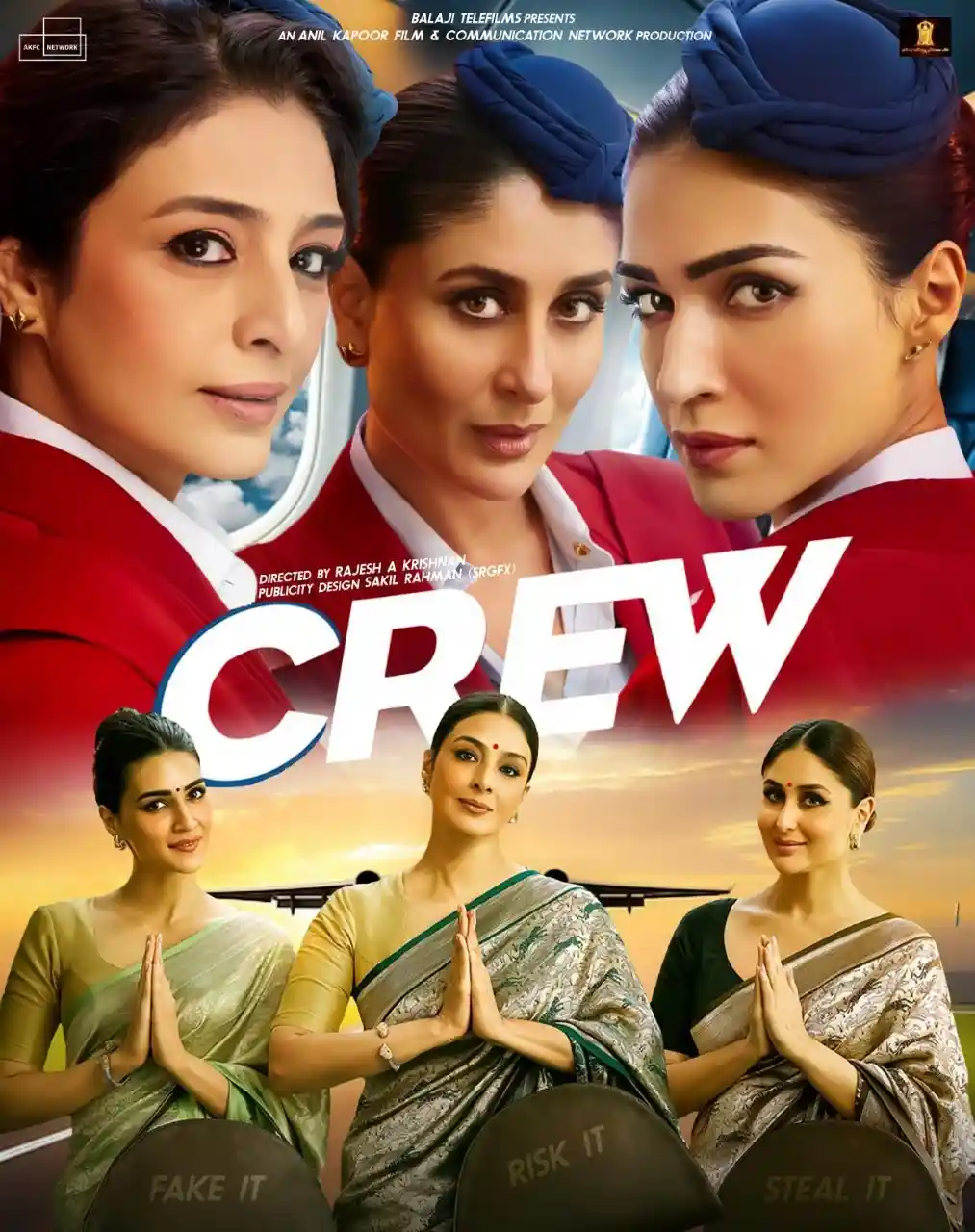 Crew 2024 Bollywood Hindi Movie HD ESub Movies4U