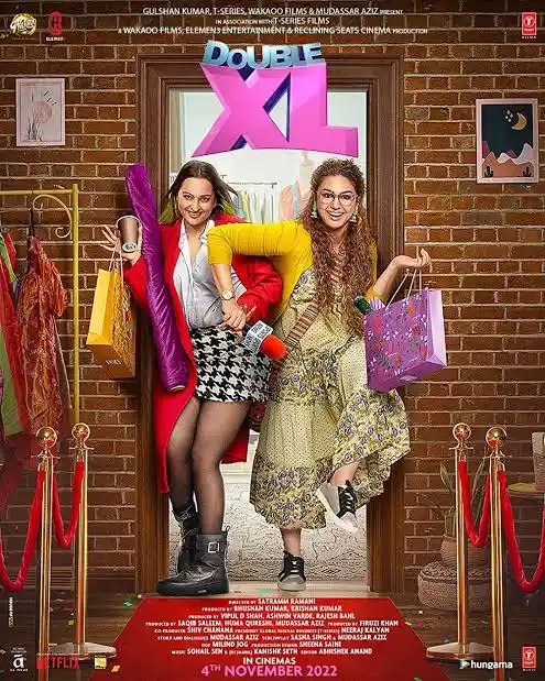 Double XL 2022 Bollywood Hindi Full Movie PreDvD Movies4U