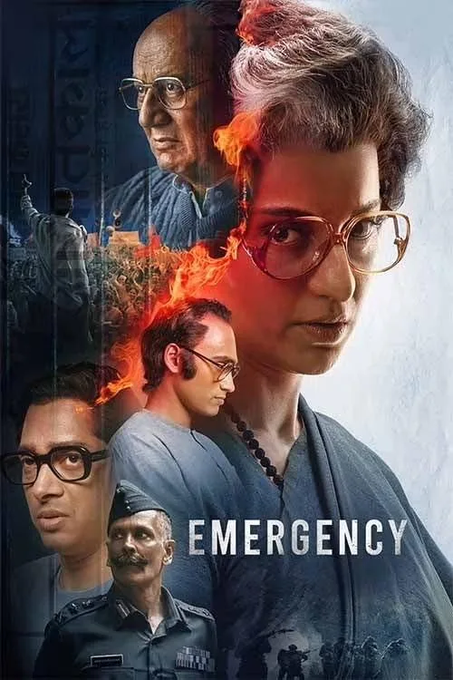 Emergency (2025) Bollywood Hindi Movie HD ESub Movies4U