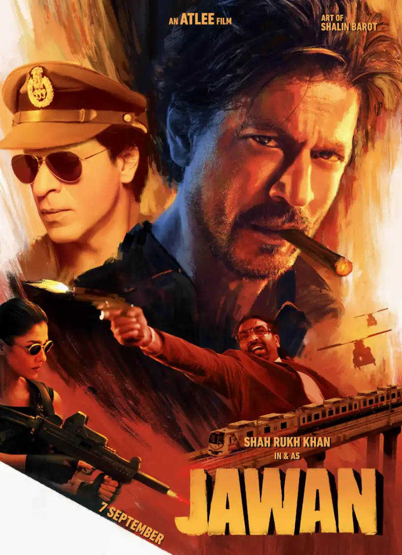 Jawan 2023 Bollywood Hindi Movie HD ESub Movies4U