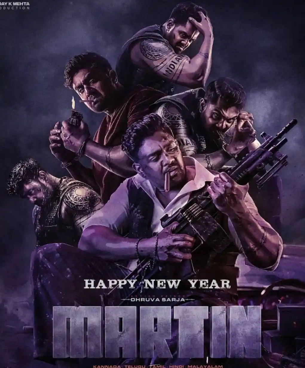 Martin 2024 Hindi Kannada Dual Audio South UnCut Movie HD ESub Movies4U