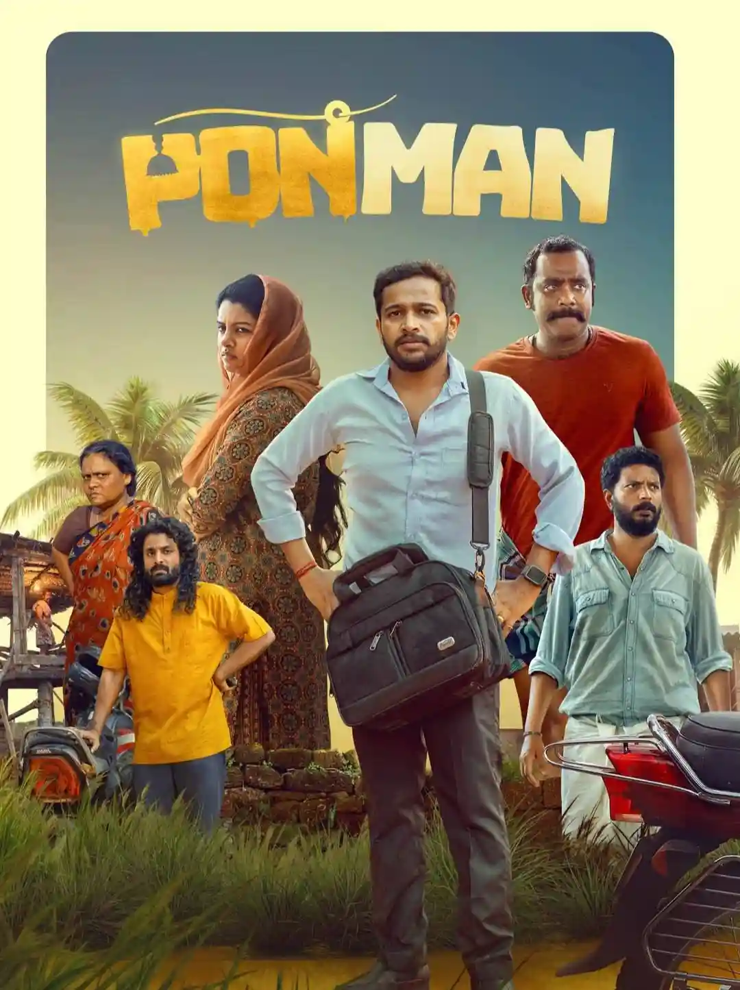 Ponman 2025 Hindi Malayalam Dual Audio UnCut South Movie HD ESub Movies4U
