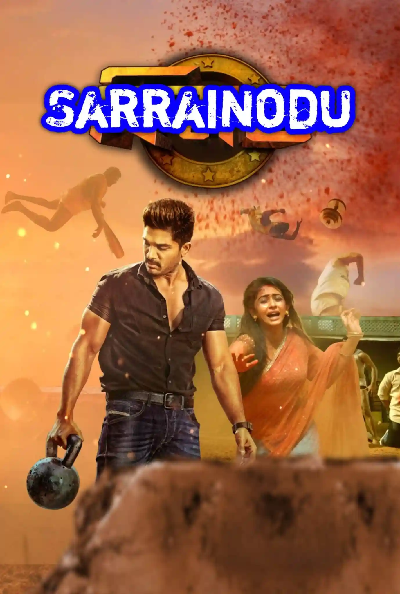 Sarrainodu 2016 Hindi Telugu Dual Audio South UnCut Movie HD ESub Movies4U