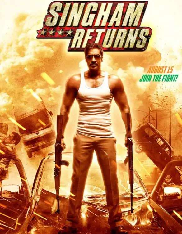 Singham Returns 2014 Bollywood Hindi Full Movie BluRay HD ESub Movies4U