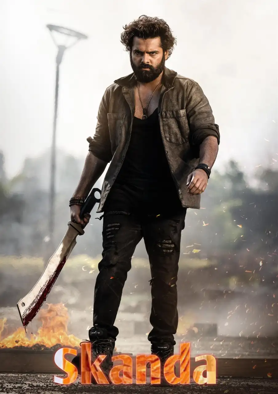 Skanda 2023 Hindi Telugu Dual Audio Full Movie UnCut HD ESub Movies4U