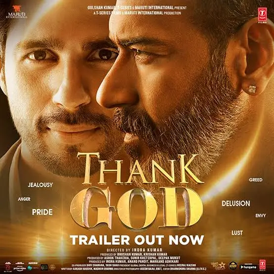 Thank God 2022 Bollywood Hindi Full Movie HD ESub Movies4U