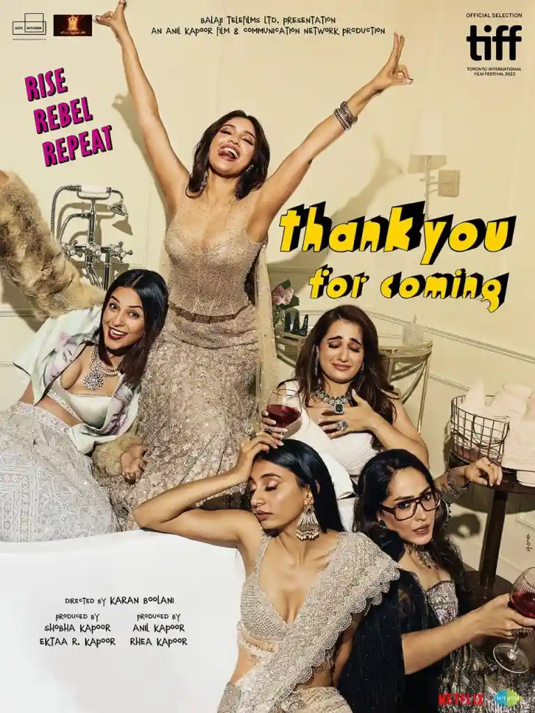 Thank You for Coming 2023 Bollywood Hindi Movie HD ESub Movies4U