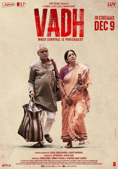 Vadh 2023 Bollywood Hindi Full Movie WEB HDRip ESub Movies4U