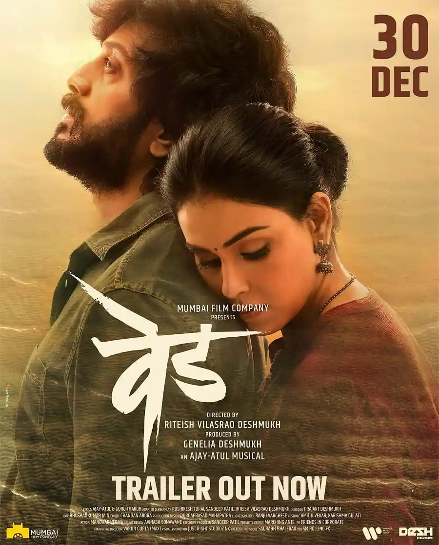 Ved 2023 Dual Audio Hindi Marathi Full Movie HD ESub Movies4U