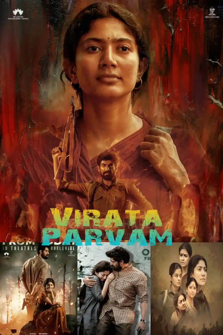 Virata Parvam 2023 South Hindi Telugu Dual Audio Full Movie HD ESub Movies4U