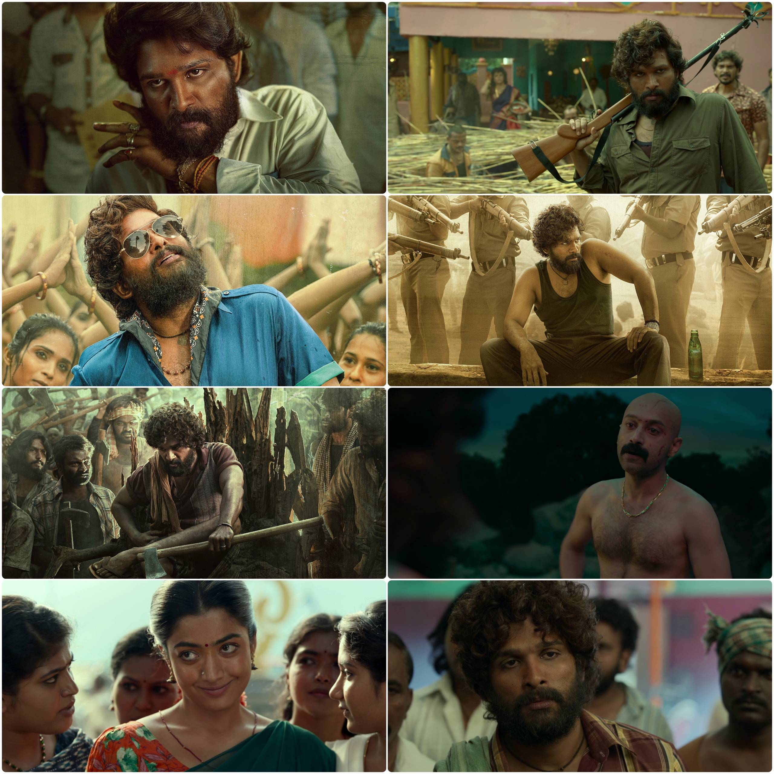 Pushpa The Rise 2021 Hindi Telugu Dual Audio UnCut South Movie BluRay HD ESub Movies4U screenshot