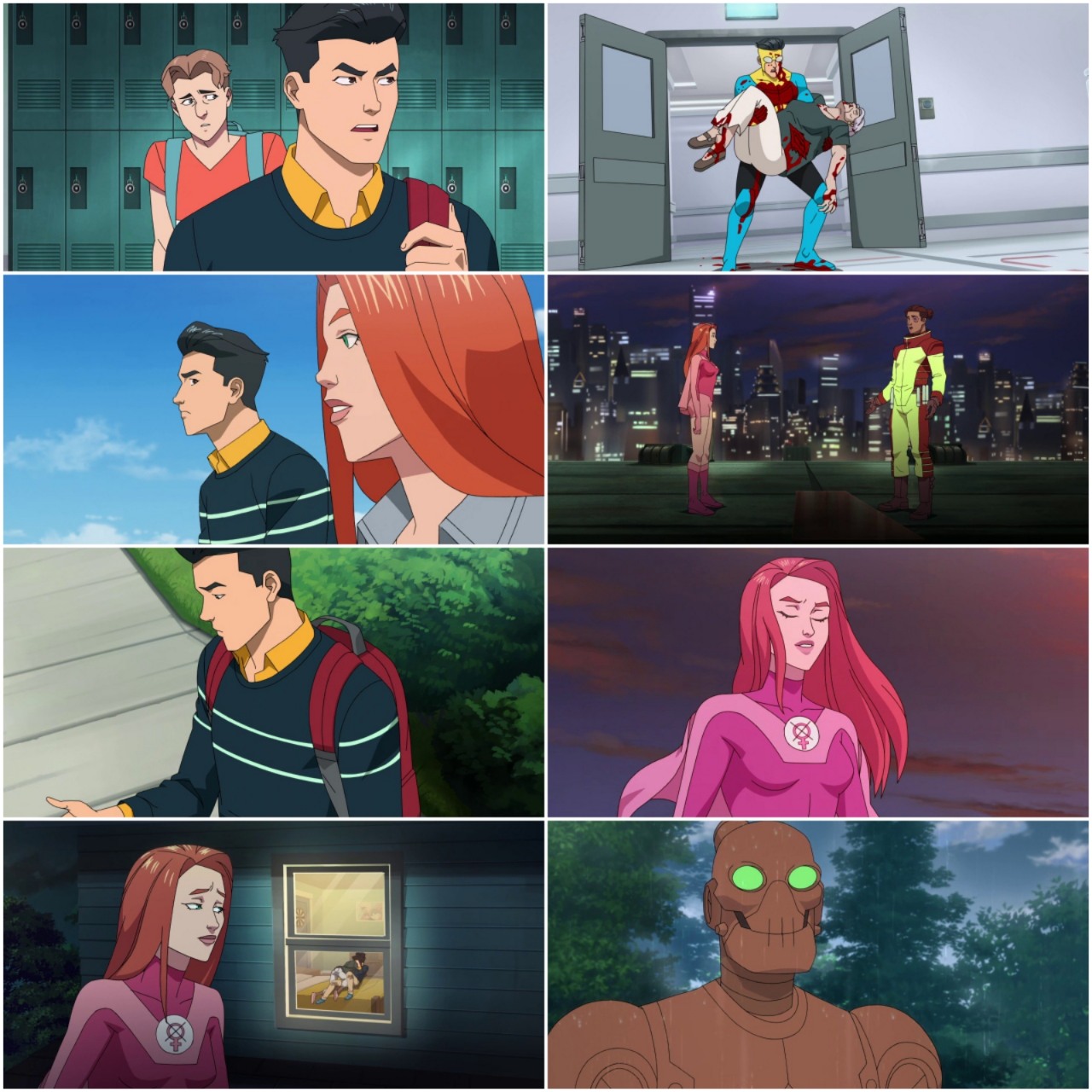 Invincible S1 2023 Hindi English Dual Audio Animated Complete Web Series HEVC ESub Movies4U screenshot
