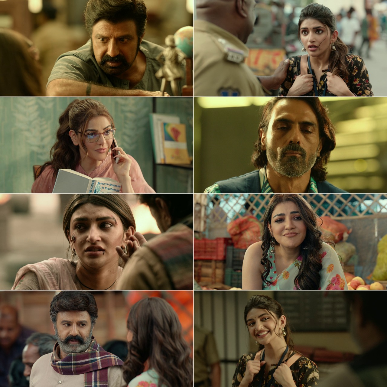 Bhagavanth Kesari 2023 South Hindi Dubbed UnCut Full Movie HD ESub Movies4U screenshot