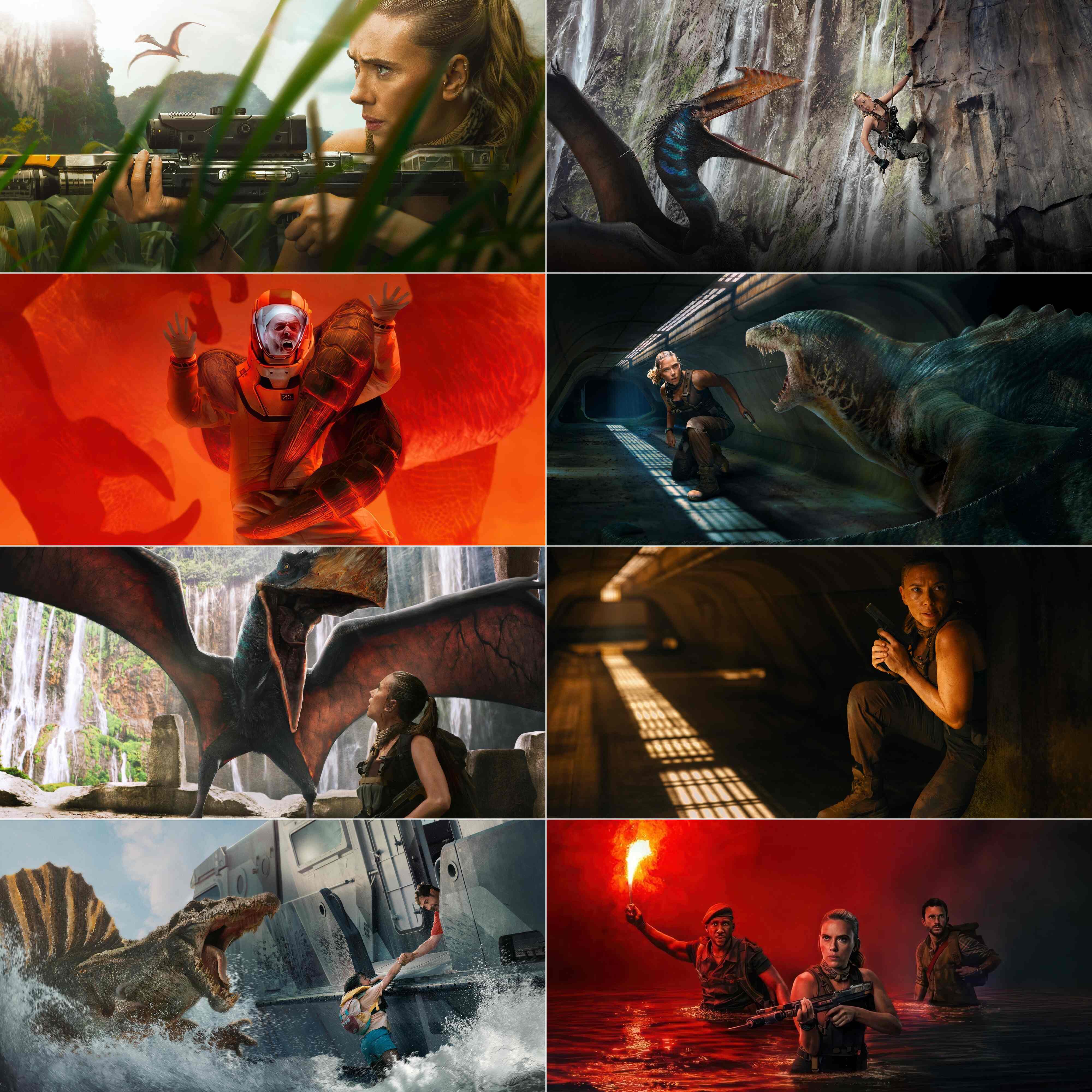 Jurassic World Rebirth 2025 Hindi English Dual Audio Hollywood Movie HD ESub Movies4U screenshot