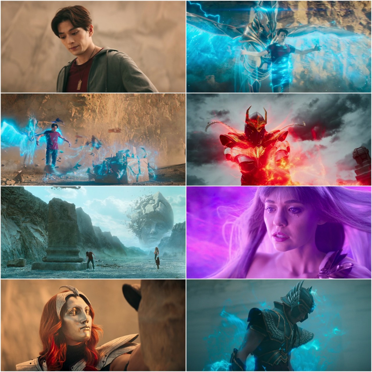 Knights of the Zodiac 2023 Hindi English Dual Audio Full Movie HD BluRay ESub Movies4U screenshot