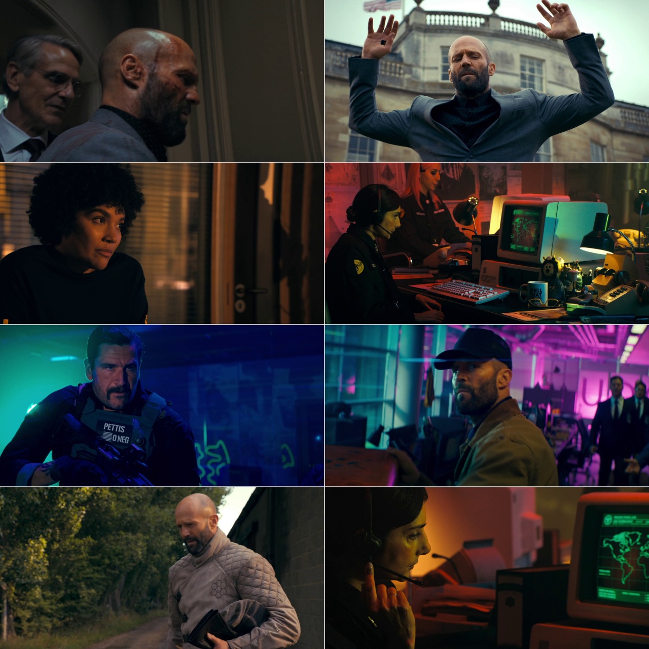 The Beekeeper 2024 Hindi English Dual Audio BluRay Movie HD ESub Movies4U screenshot