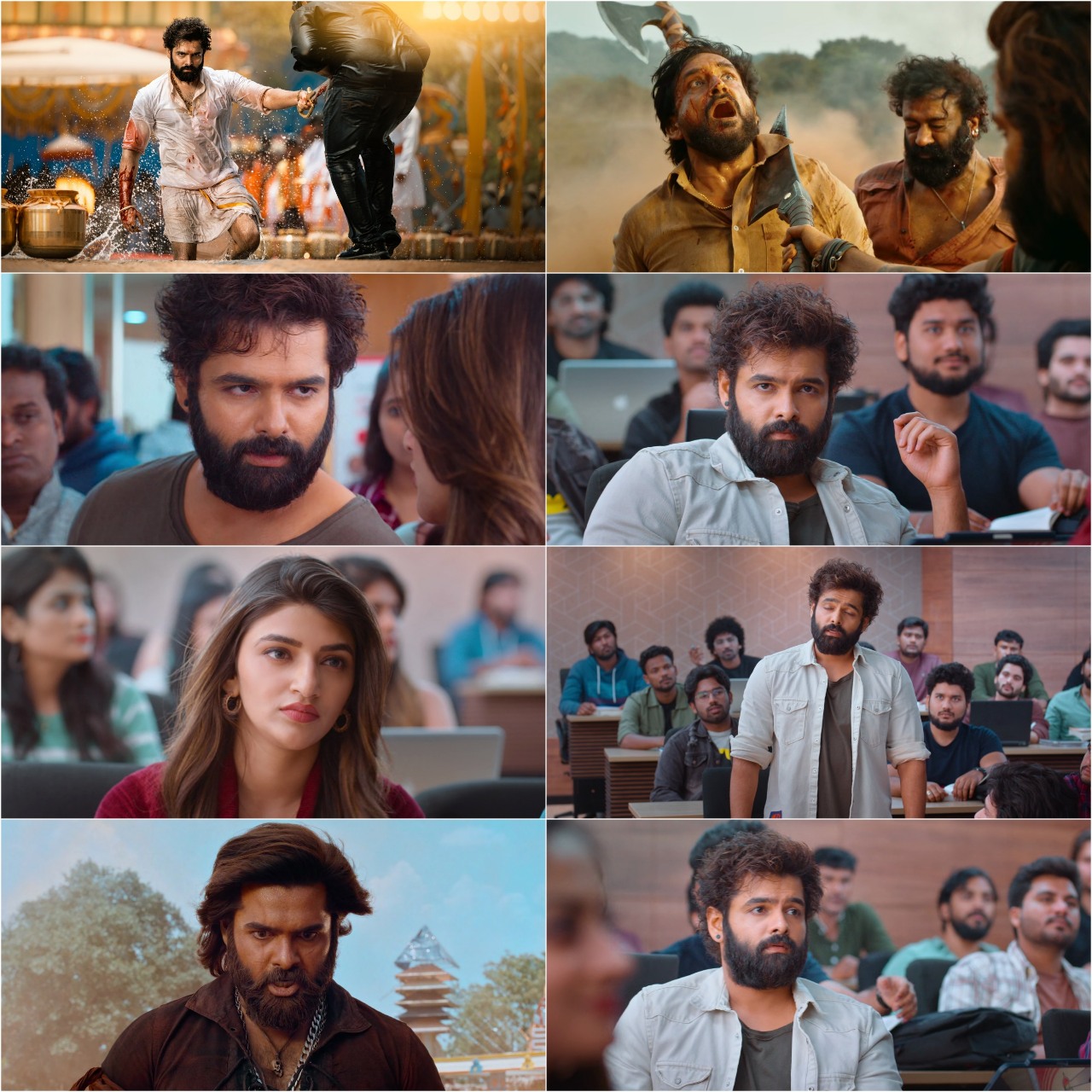 Skanda 2023 Hindi Telugu Dual Audio Full Movie UnCut HD ESub Movies4U screenshot