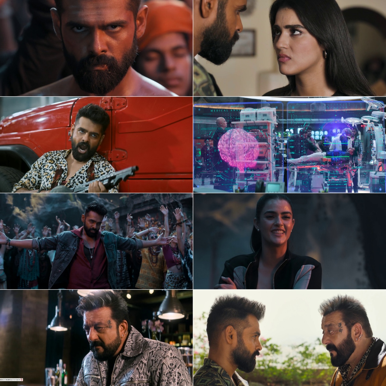 Double iSmart 2024 Hindi Telugu Dual Audio South UnCut Movie HD ESub Movies4U screenshot