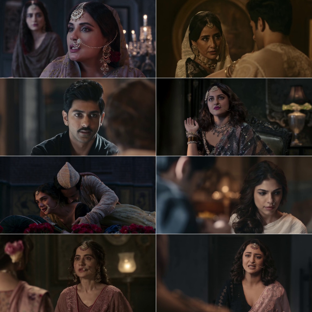 Heeramandi The Diamond Bazaar S01 2024 Hindi Completed Web Series HEVC ESub Movies4U screenshot