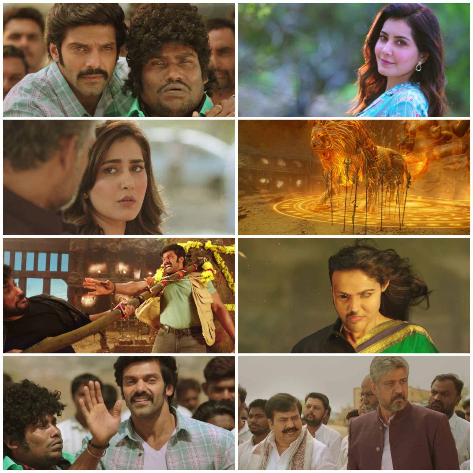 Aranmanai 3 2021 Hindi Tamil Dual Audio UnCut Movie HD ESub Movies4U screenshot