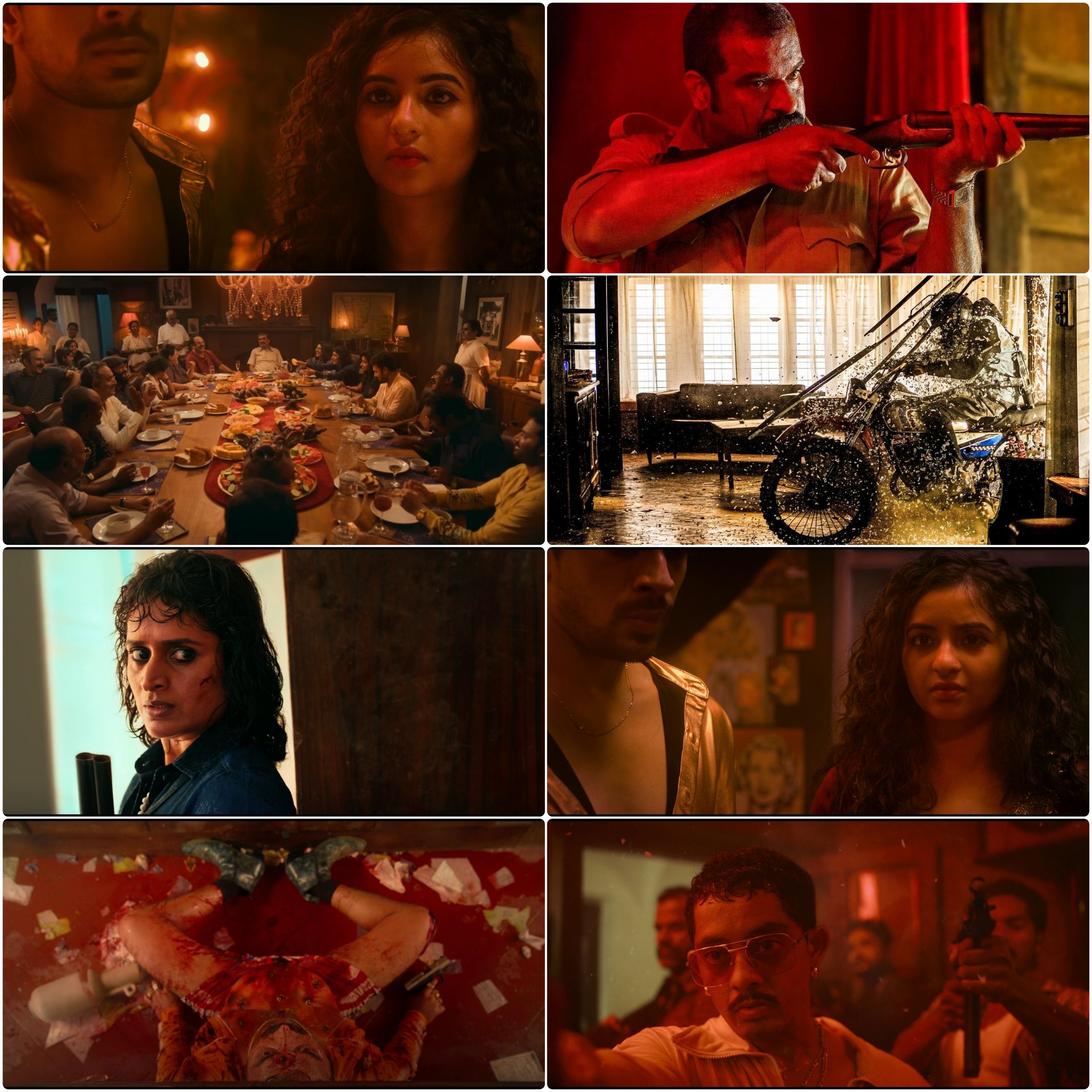 Rifle Club 2024 Hindi Malayalam Dual Audio UnCut South Movie HD ESub Movies4U screenshot