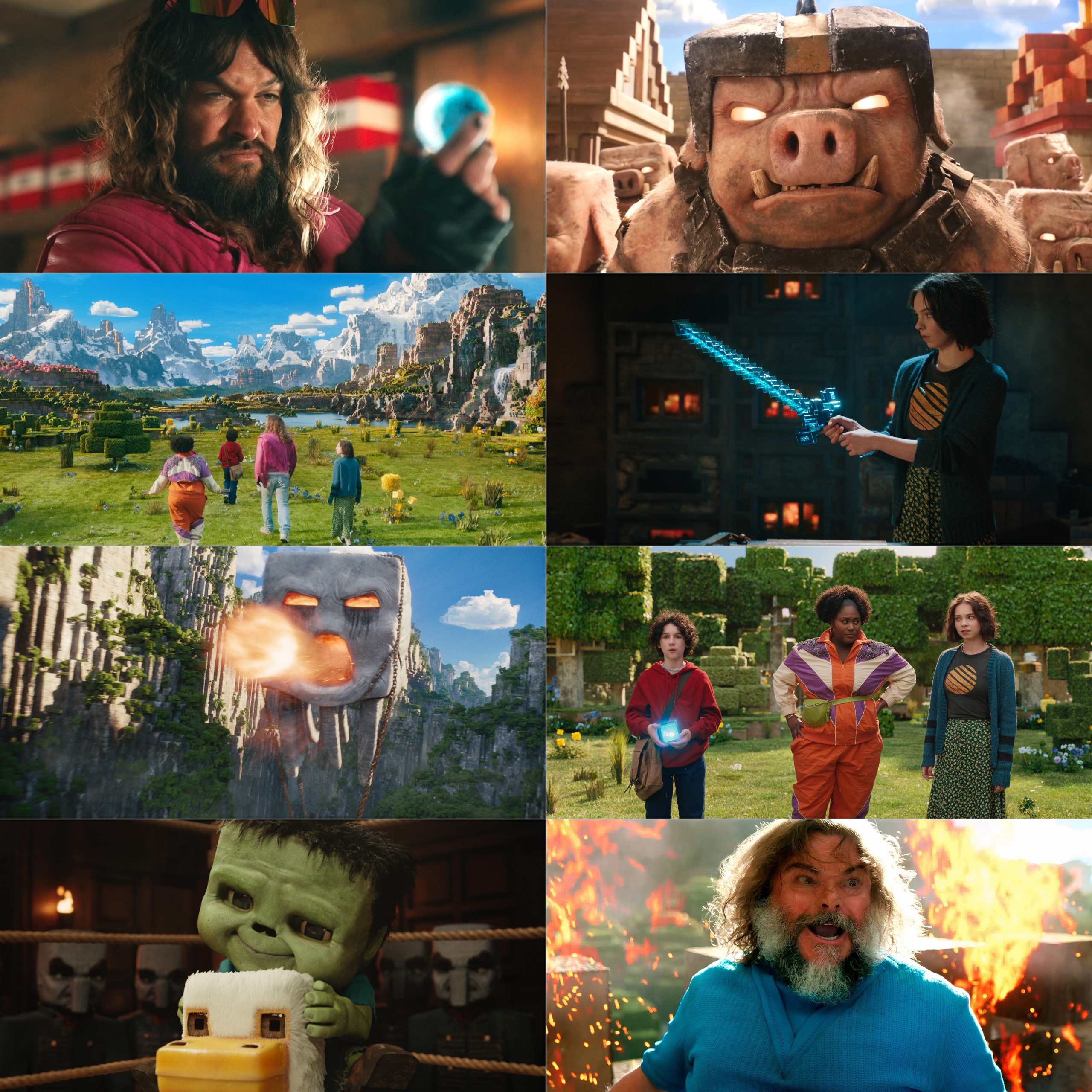 A Minecraft Movie 2025 Hindi English Dual Audio Hollywood Movie HD ESub Movies4U screenshot