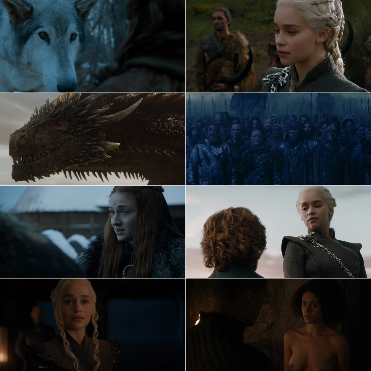 Game of Thrones S7 2017 Hindi English Dual Audio Completed Web Series HEVC BluRay ESub Movies4U screenshot