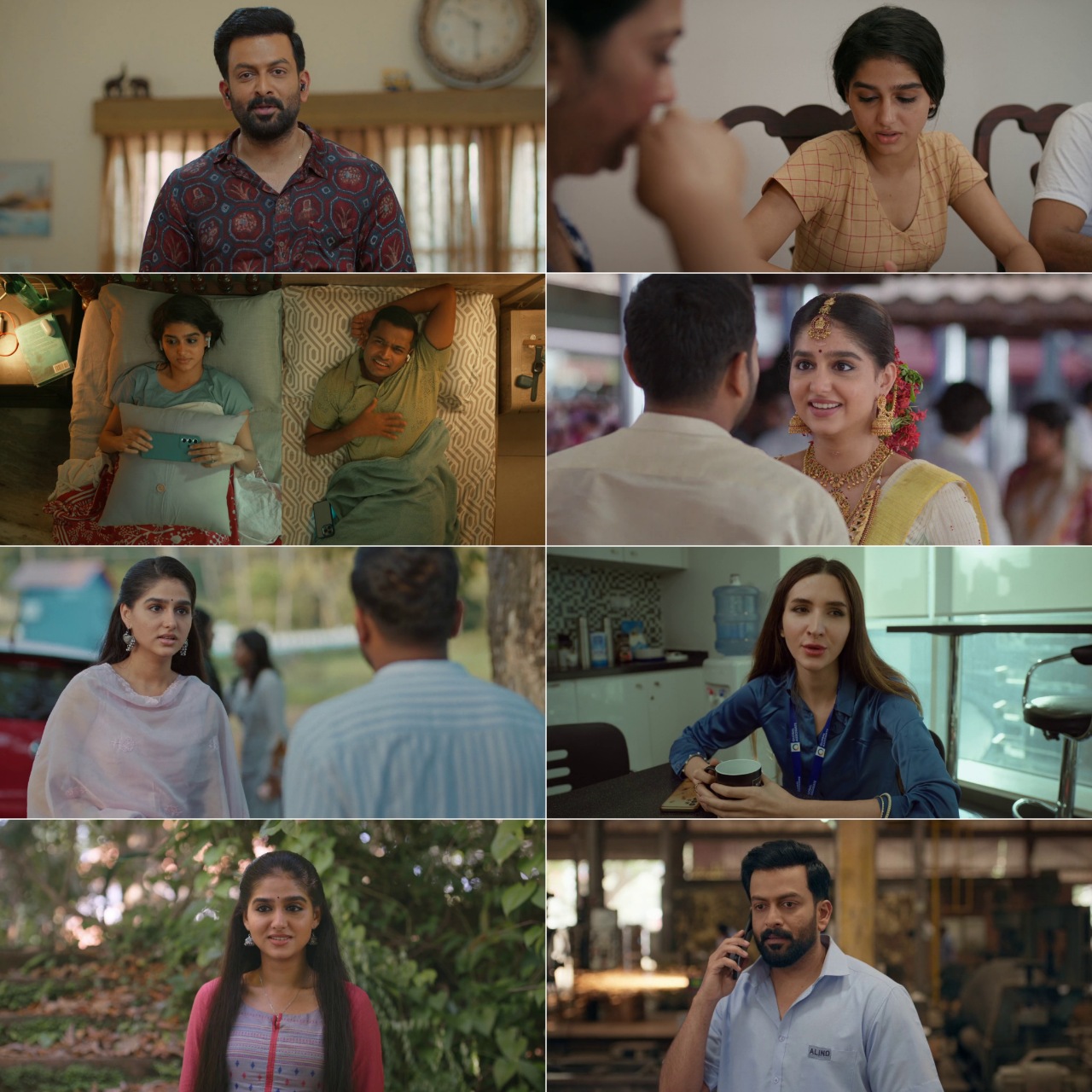 Guruvayoor Ambalanadayil 2024 Hindi Malayalam Dual Audio UnCut Movie HD ESub Movies4U screenshot