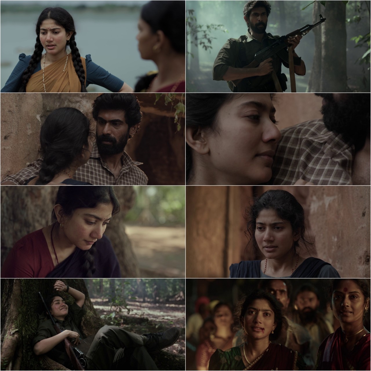 Virata Parvam 2023 South Hindi Telugu Dual Audio Full Movie HD ESub Movies4U screenshot