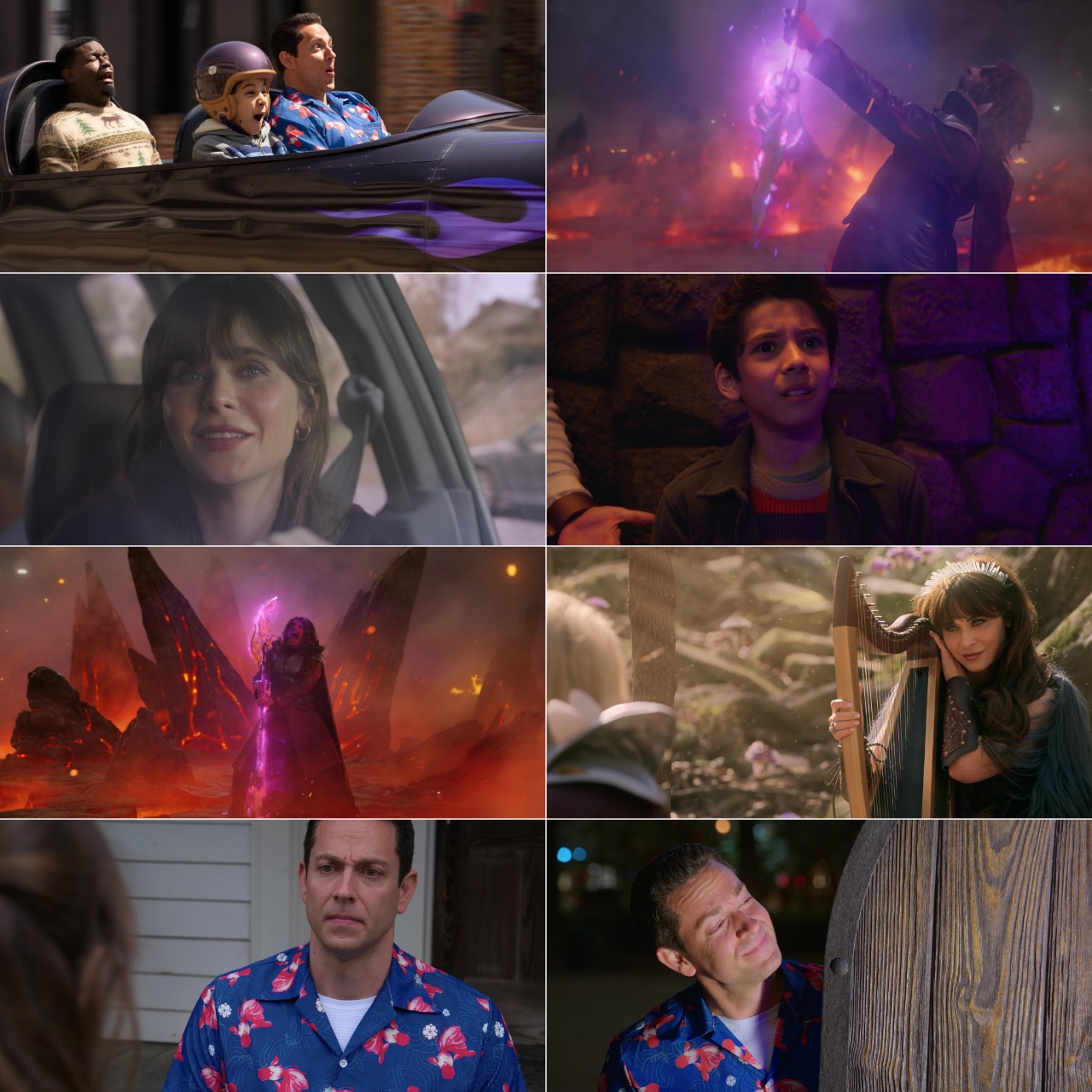 Harold and the Purple Crayon 2024 Hindi English Dual Audio Movie HD ESub Movies4U screenshot