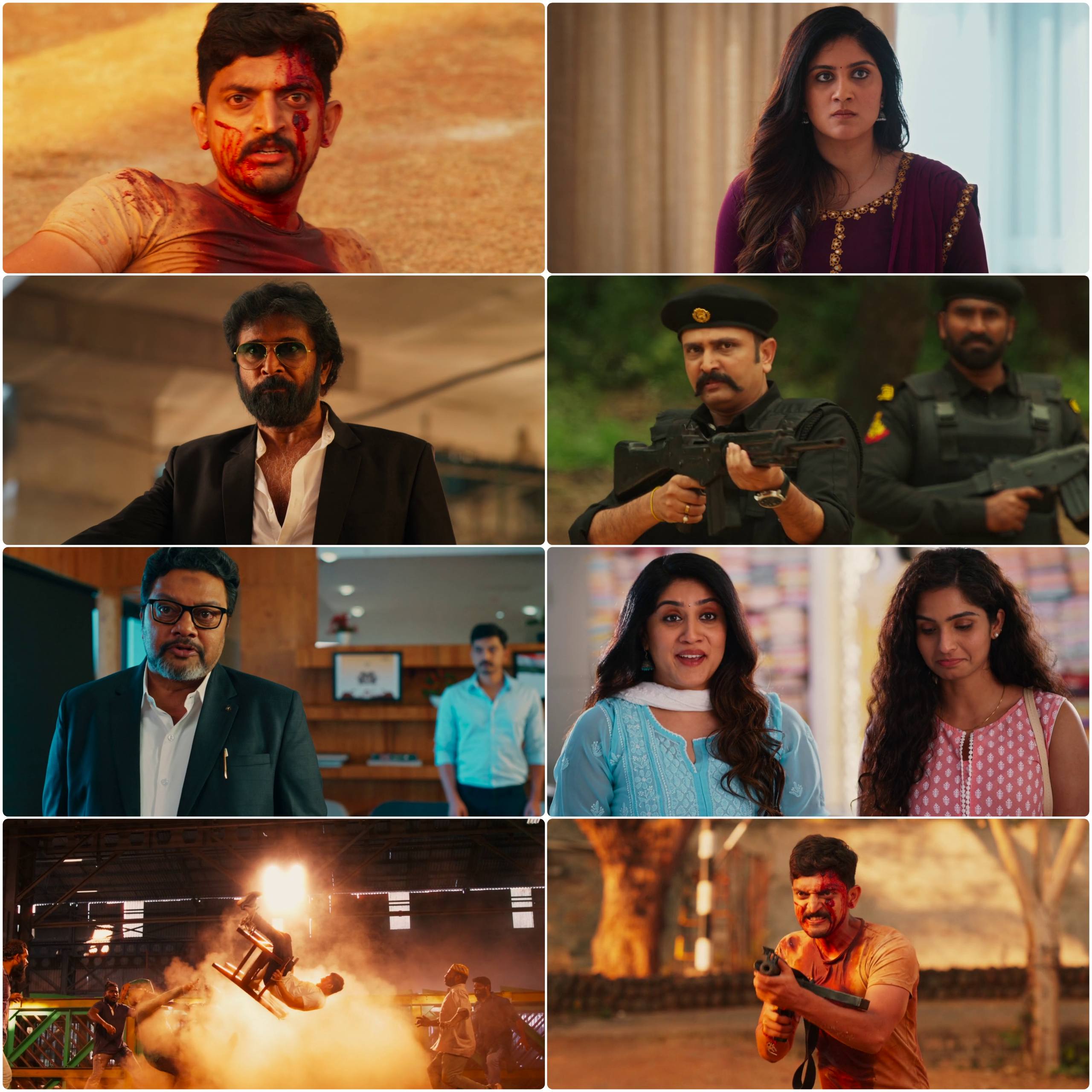 RAM Rapid Action Mission 2024 Hindi Telugu Dual Audio UnCut South Movie HD ESub Movies4U screenshot