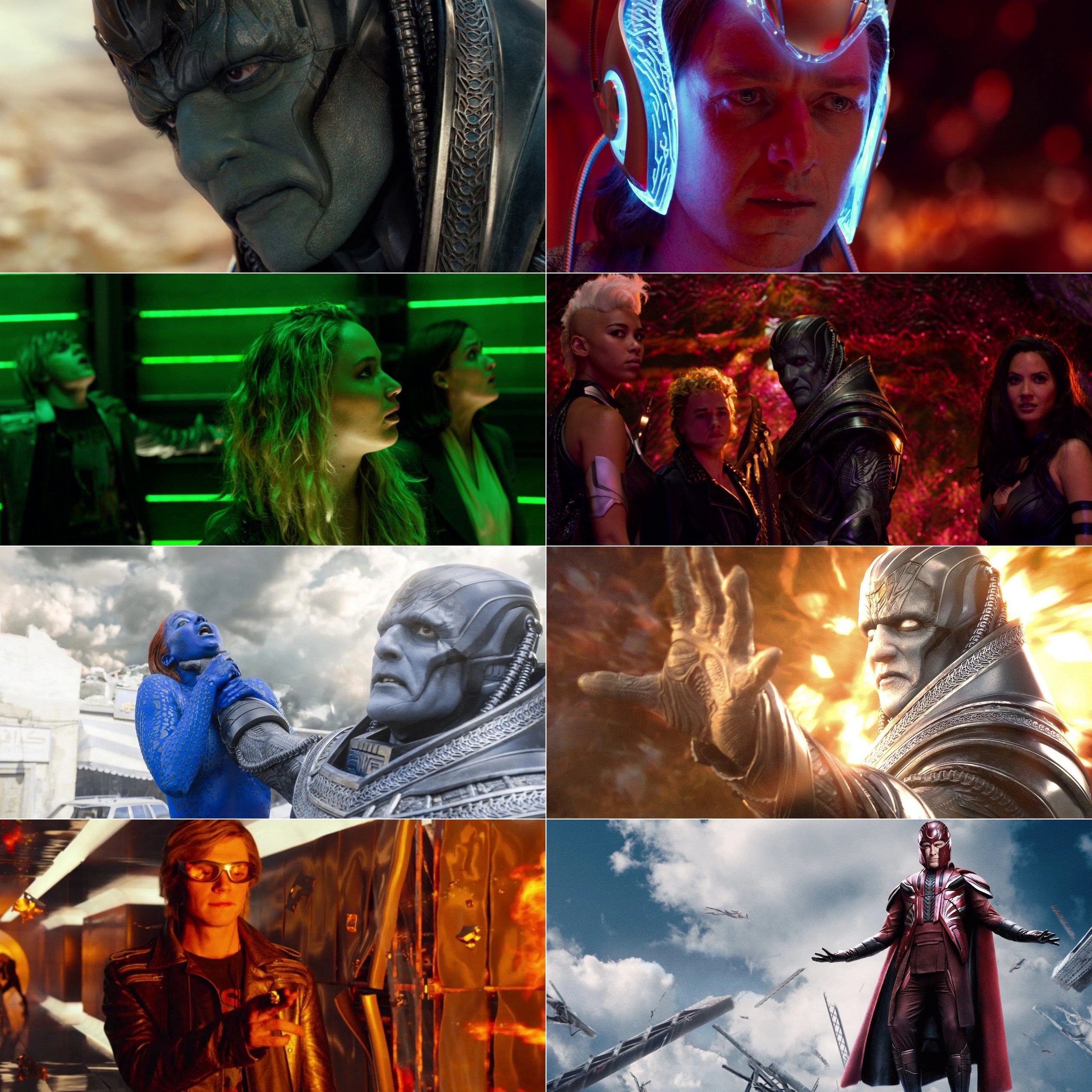 X Men Apocalypse 2016 Hindi English Dual Audio Hollywood Movie BluRay HD ESub Movies4U screenshot