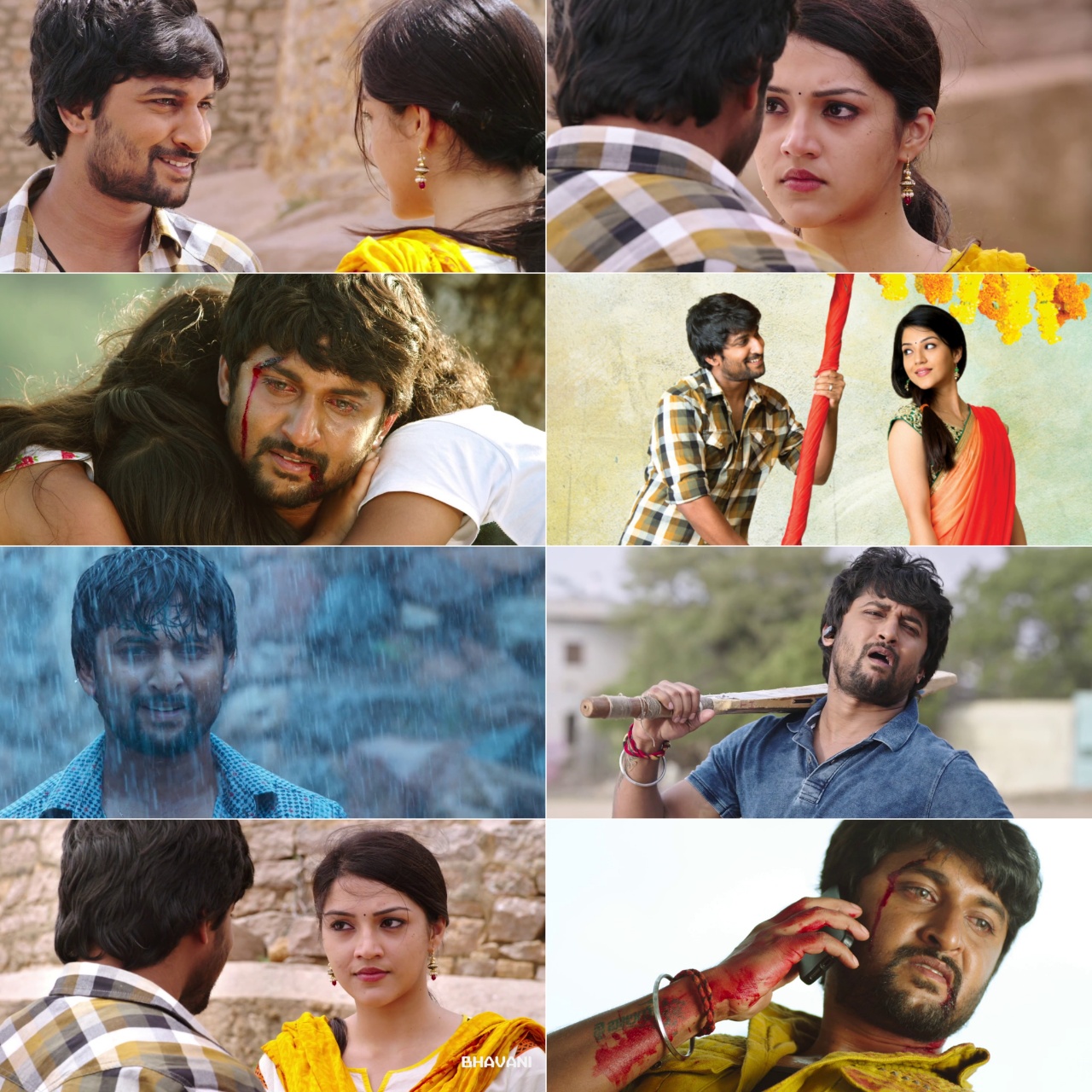 Krishna Ki Love Story Krishna Gaadi Veera Prema Gaadh 2016 Hindi Telugu Dual Audio UnCut Movie BluRay HD ESub Movies4U screenshot