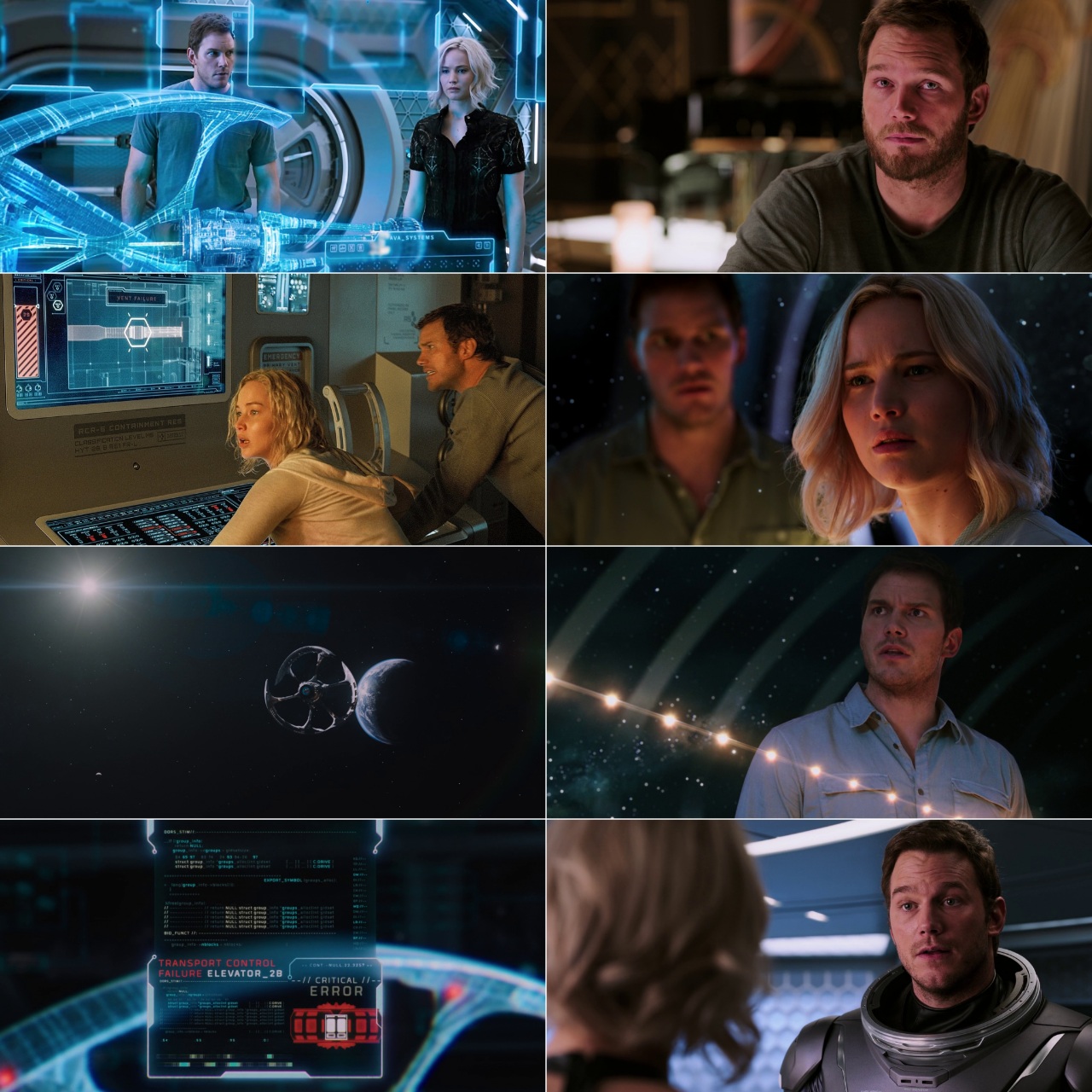 Passengers 2016 Hindi English Dual Audio Movie BluRay HD ESub Movies4U screenshot