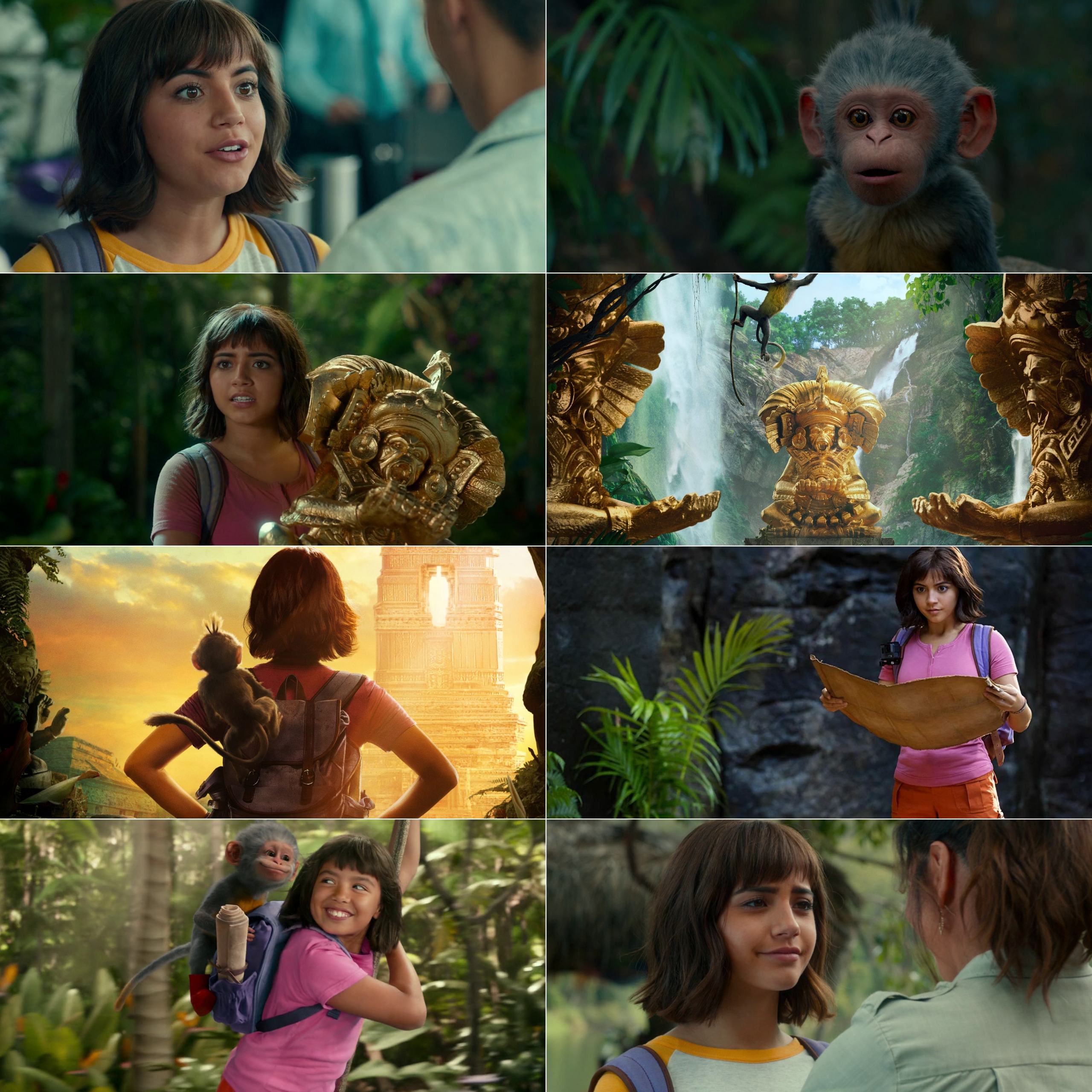 Dora and the Lost City of Gold 2019 Hindi English Dual Audio Movie BluRay HD ESub Movies4U screenshot