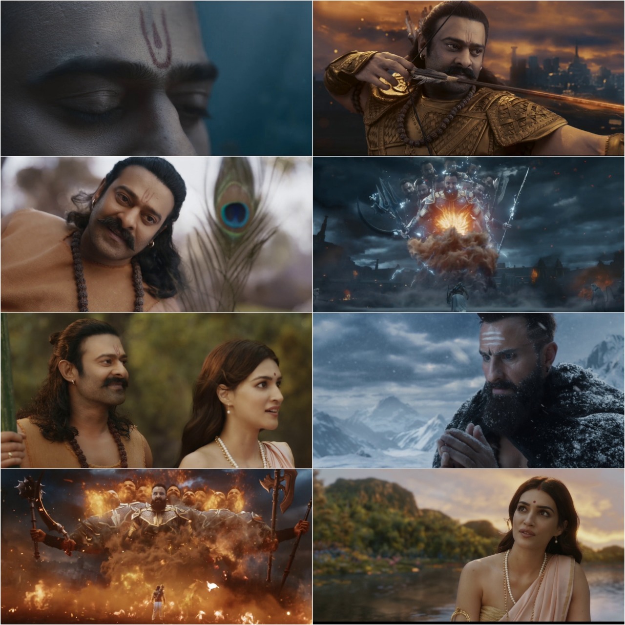 Adipurush 2023 Bollywood Hindi Full Movie HD ESub Movies4U screenshot