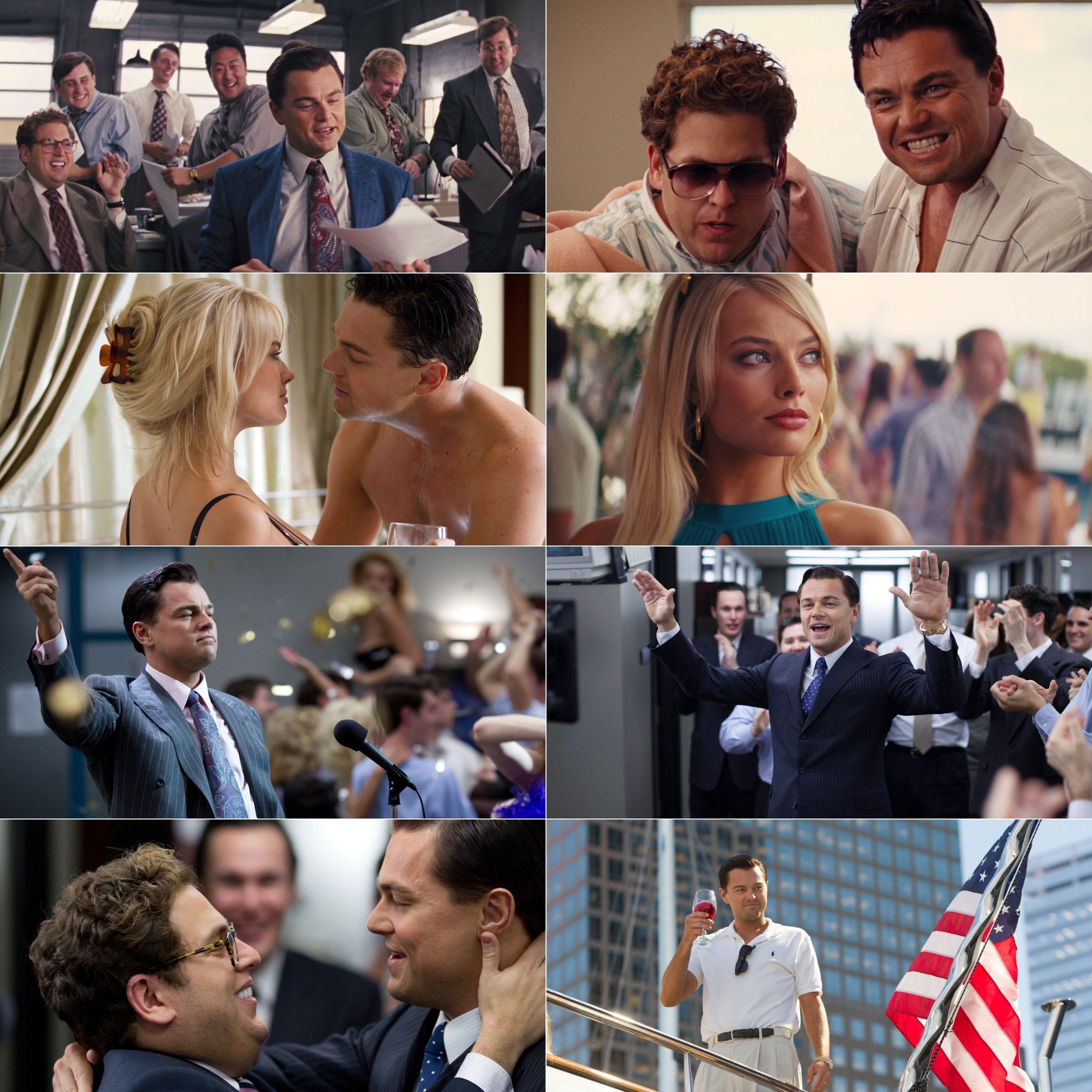 The Wolf of Wall Street 2013 Hindi English Dual Audio Hollywood Movie BluRay HD ESub Movies4U screenshot