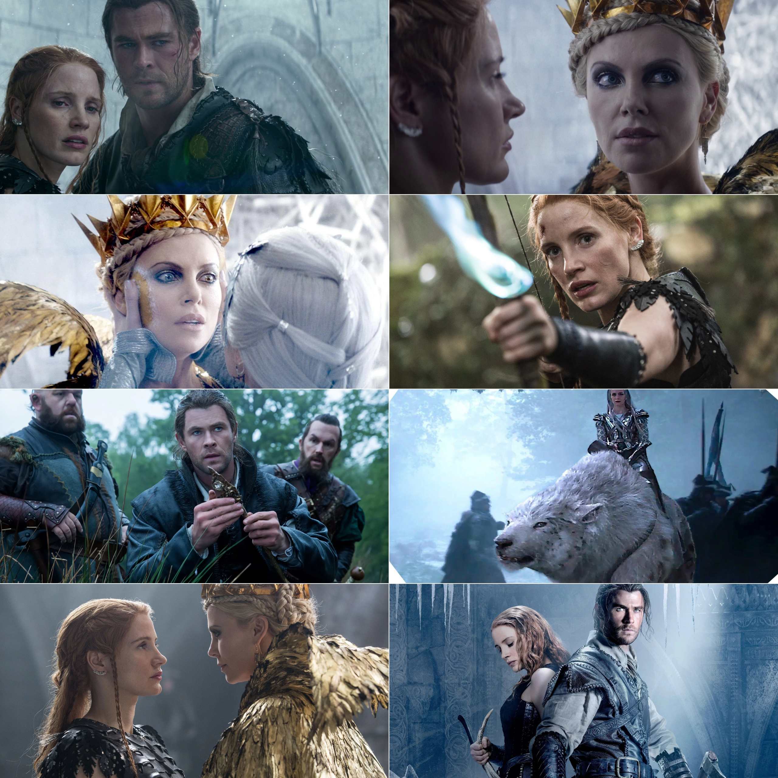 The Huntsman Winters War 2016 Hindi English Dual Audio Hollywood Movie BluRay HD ESub Movies4U screenshot