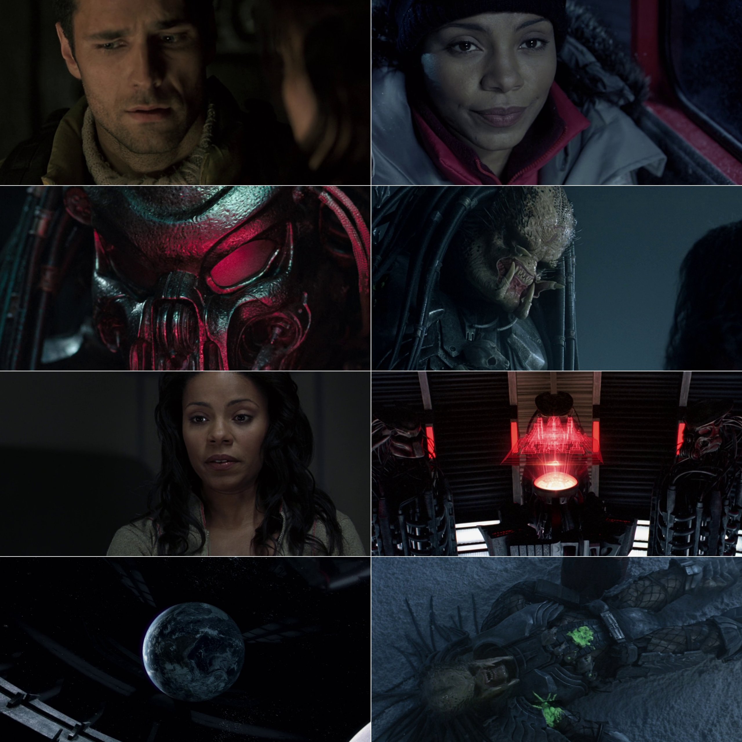 Alien Vs Predator 2004 Hindi English Dual Audio Hollywood Movie BluRay HD ESub Movies4U screenshot