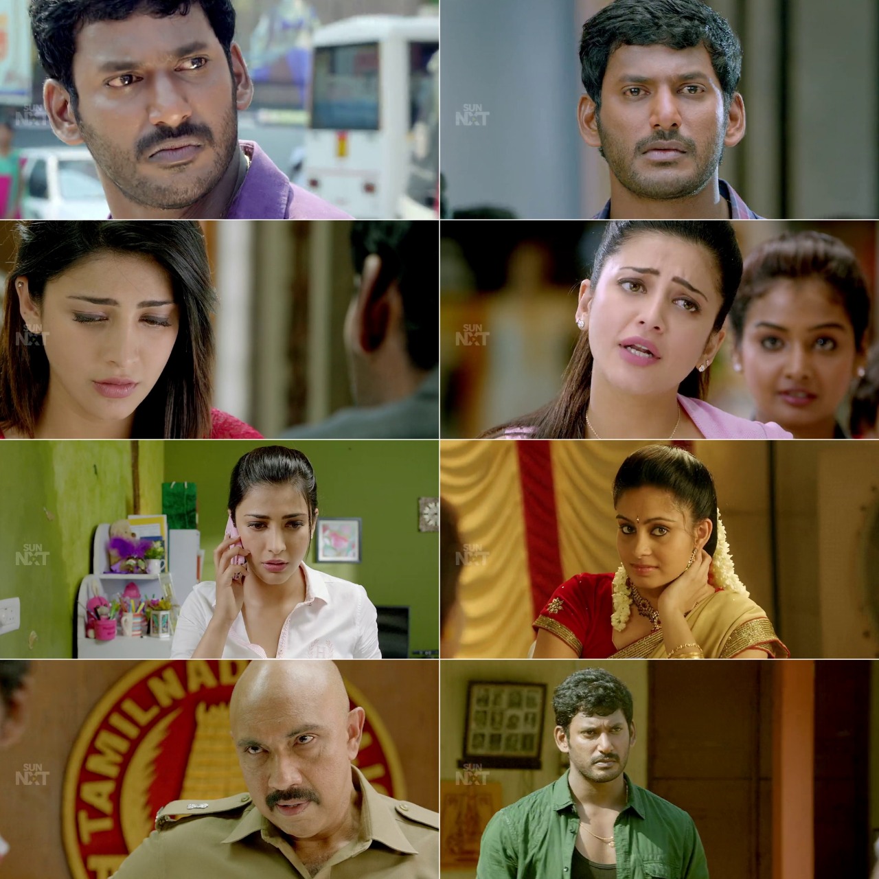 Himmatwar Poojai 2014 Hindi Tamil Dual Audio UnCut Movie HD ESub Movies4U screenshot