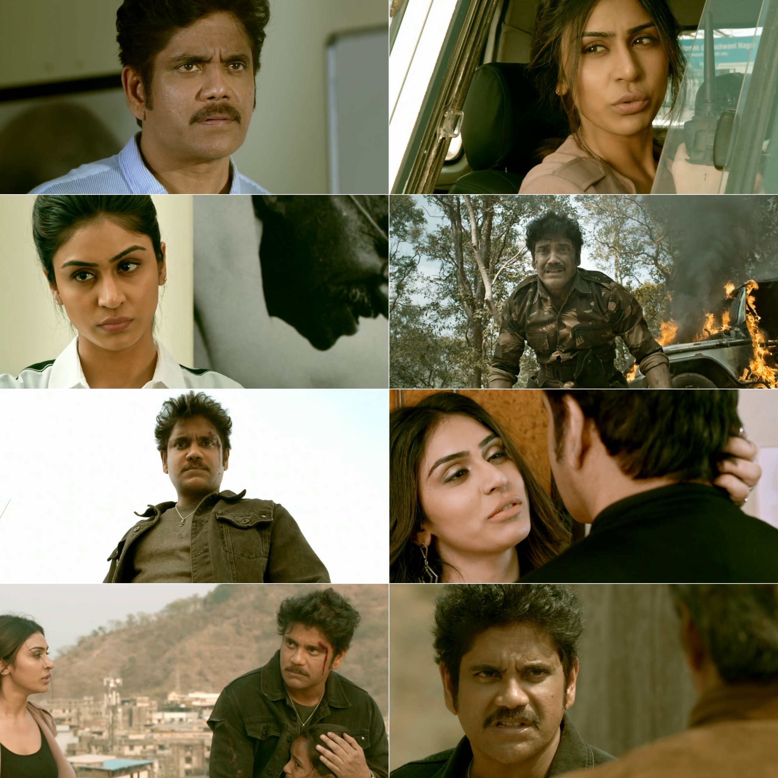 Officer 2018 Hindi Telugu Dual Audio UnCut South Movie HD ESub Movies4U screenshot