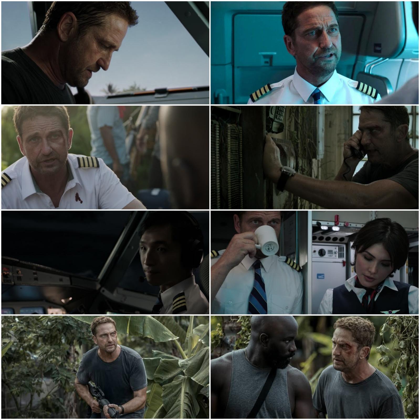 Plane 2023 Hollywood Hindi Dubbed Full Movie BluRay ESub Movies4U screenshot