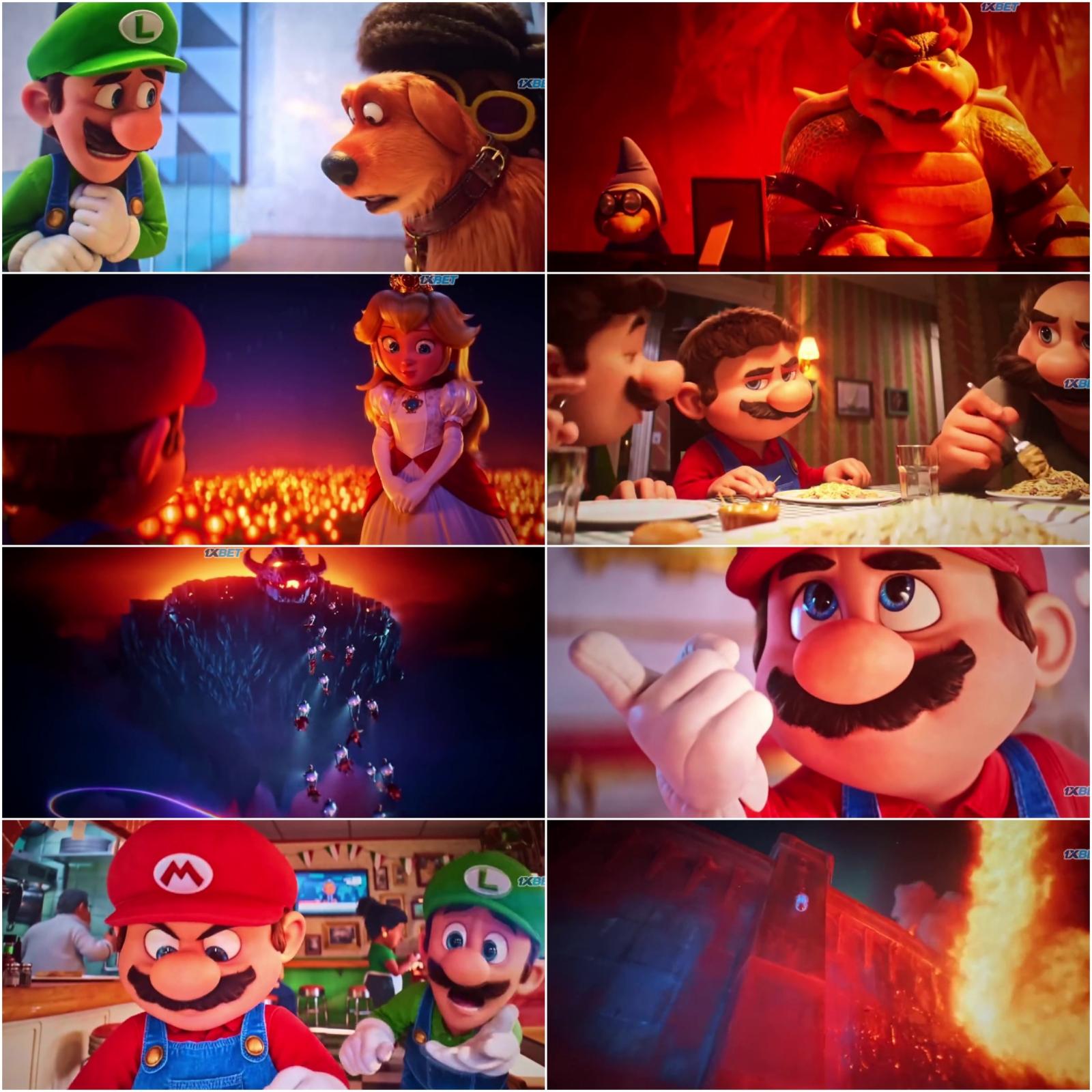 The Super Mario Bros Movie 2023 Animated Hindi English Daul Audio Full Movie HQCam Movies4U screenshot