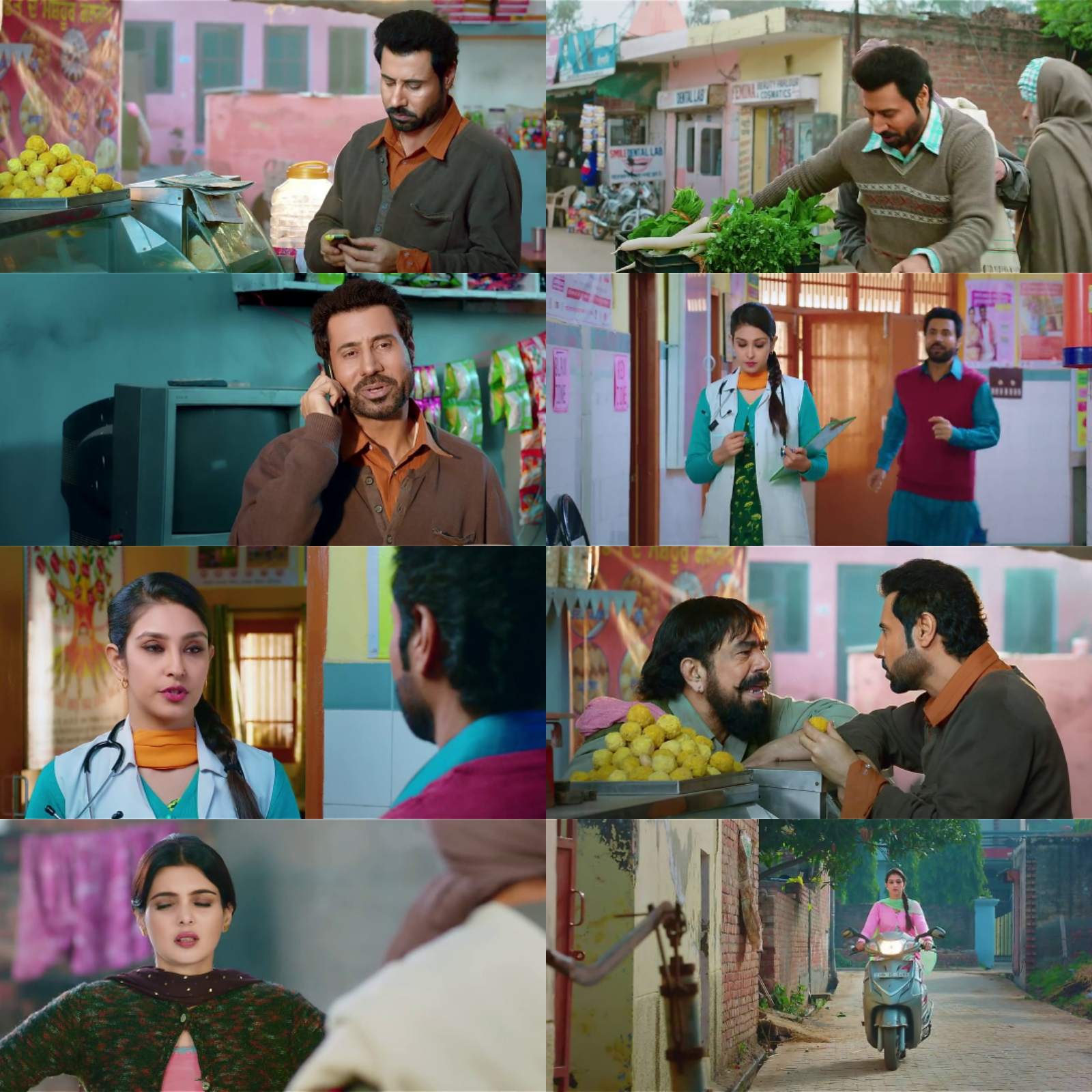 Gol Gappe 2023 Punjabi Full Movie HD ESub Movies4U screenshot