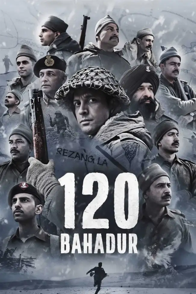 120 Bahadur 2025 Bollywood Hindi Movie HD ESub Movies4U.com