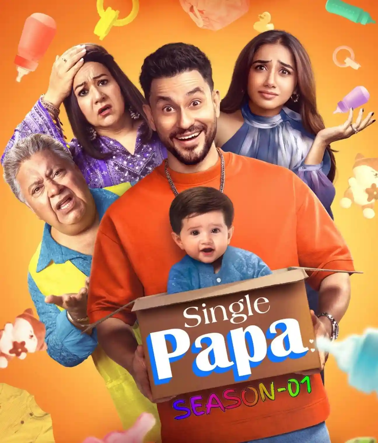 Single Papa S01 2025 Hindi Completed Web Series HEVC ESub Movies4U